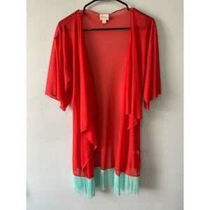 LuLaRoe Monroe Kimono/Cover up